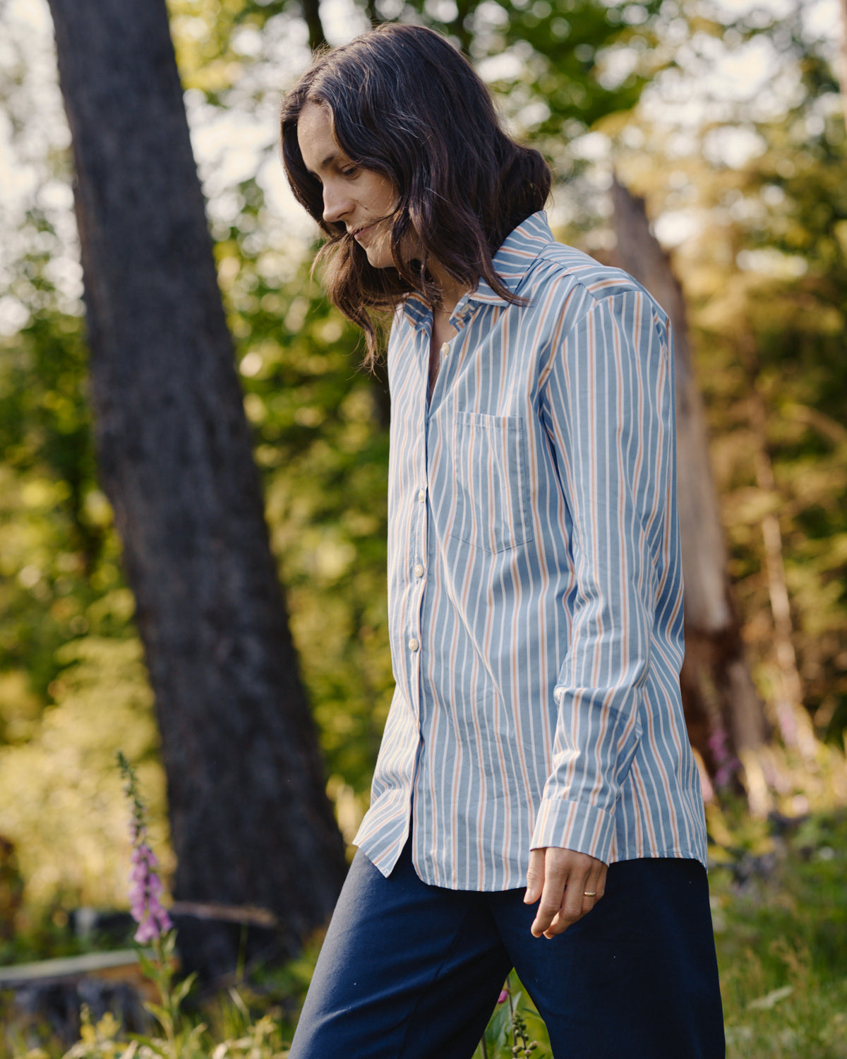 Garden Blouse- Striped