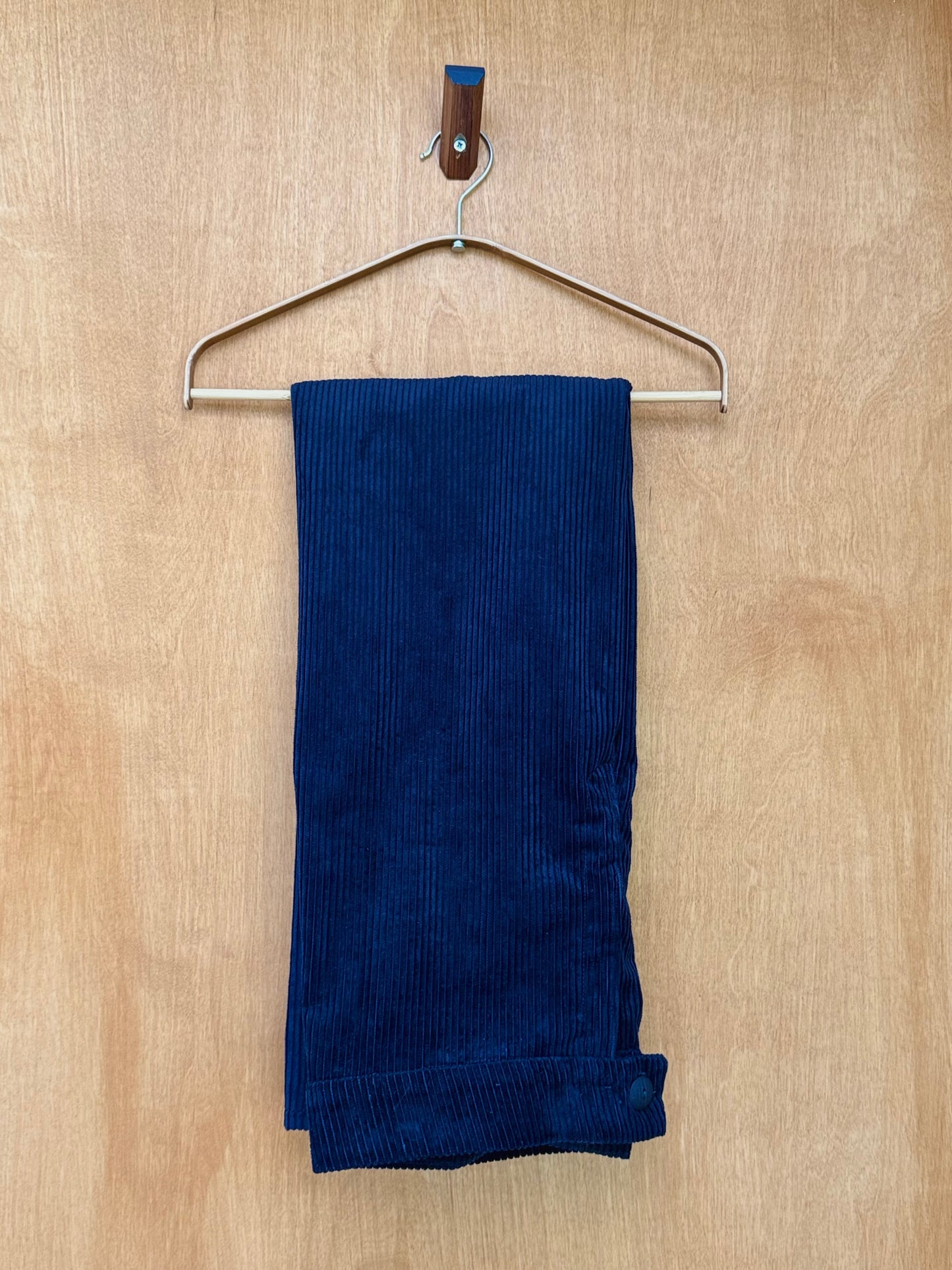 Pants- Navy Japanese Courduroy
