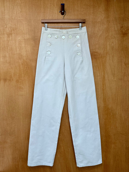 Sailor Pants- Cream