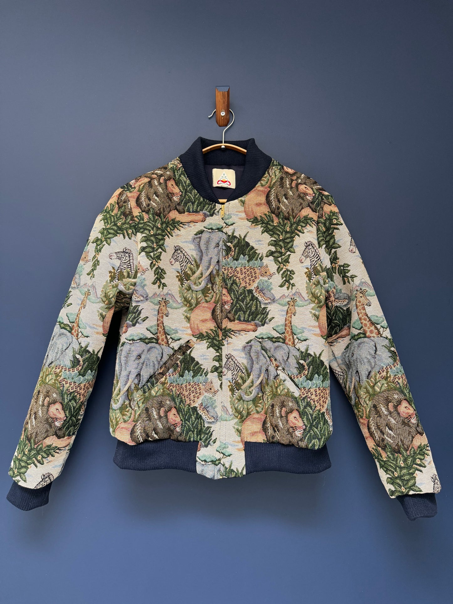 Bomber jacket- Animal Tapestry