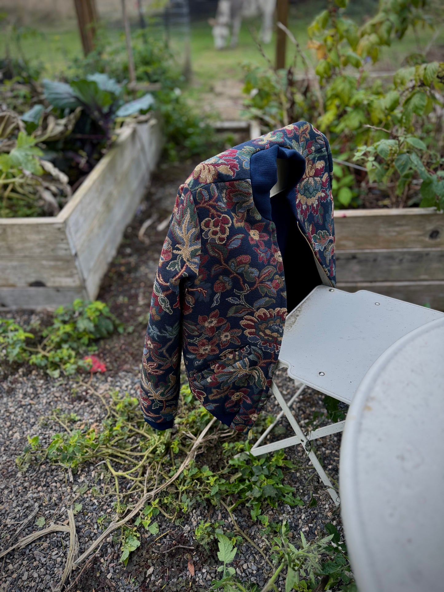 Bomber jacket- Floral Tapestry
