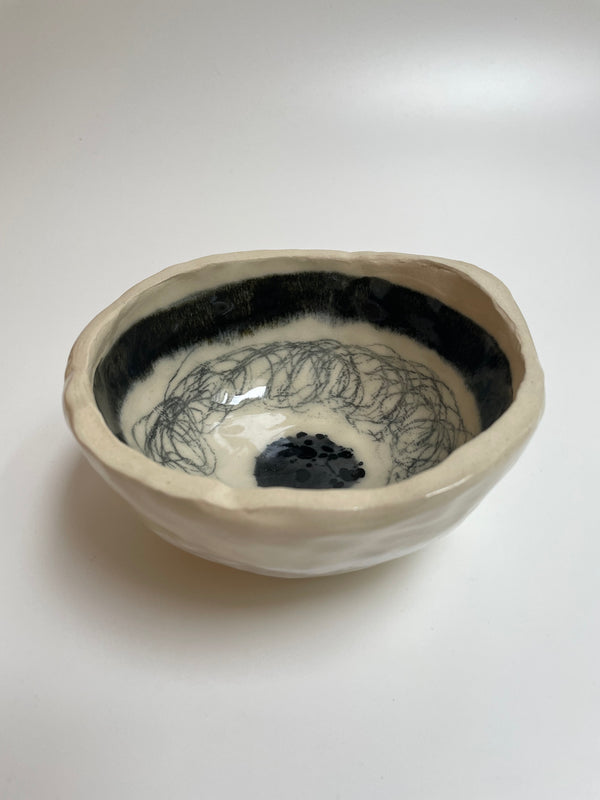 Hand built ceramic bowl