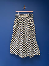 Skirt- Silk checkered