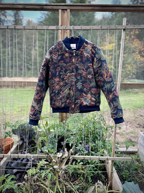 Bomber jacket- Floral Tapestry