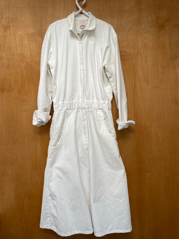 Cortes dress - white denim