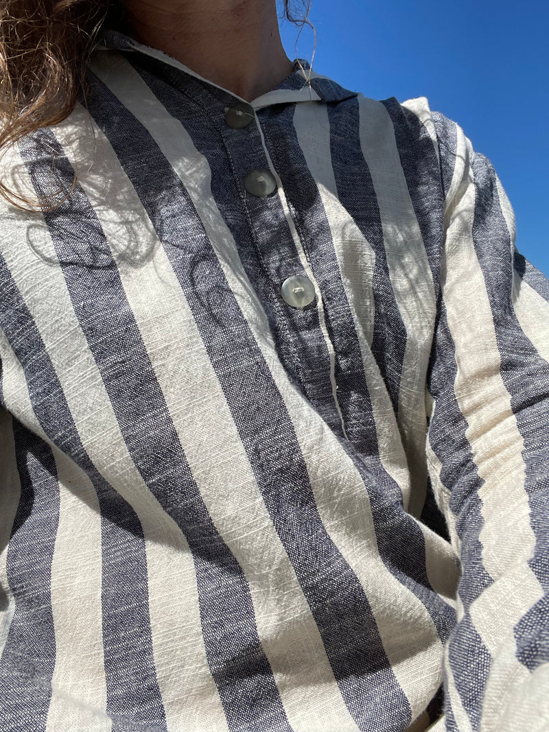 Soleil dress - wide stripe