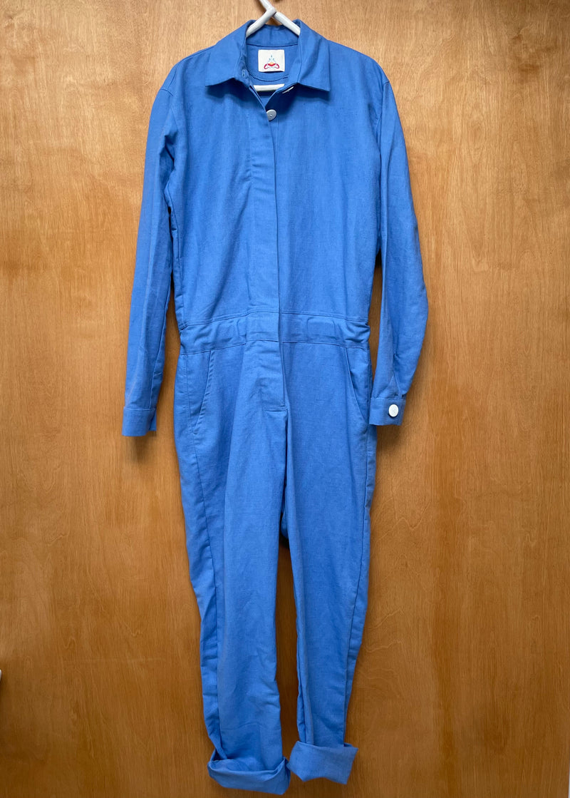 Jumpsuit- French Blue linen