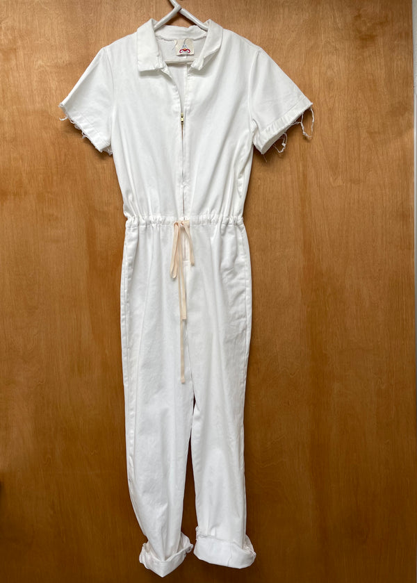Menlo jumpsuit- White